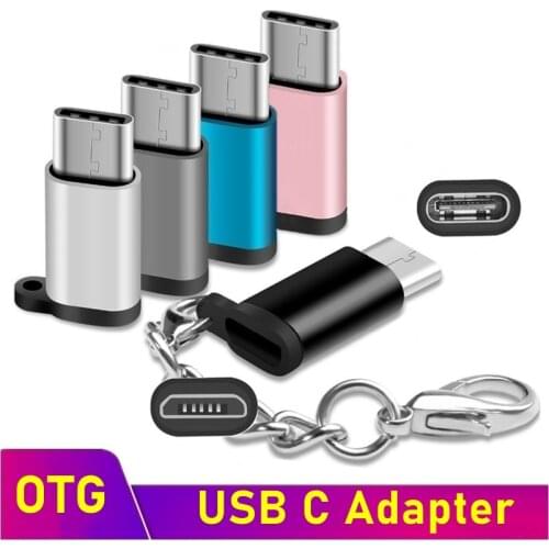 Tongdaytech Type C Adapter Usb C Male to Micro Female USB 3.0 OTG Data Sync Fast Charge Converter For Samsung S10 S9 S8 Plus