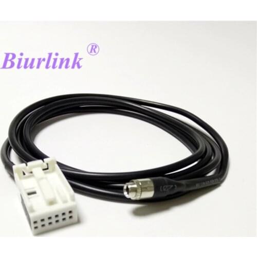 Biurlink RD4 Stereo AUX Adapter Audio Cable for Peugeot 307 308 407 408 507 for Citroen C2 C5 RD4