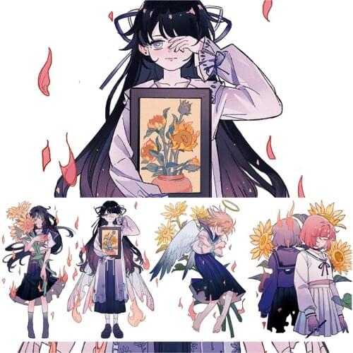 Sunflower Girl Washi Tape