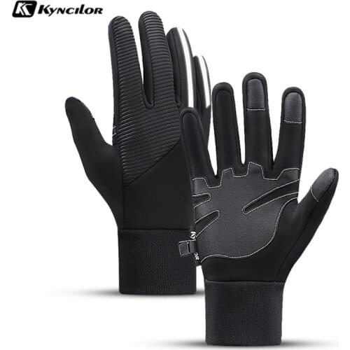 Men Women Waterproof Winter Cycling Gloves Windproof Antislip Outdoor Sport Ski Skiing Snow Gloves Cycling Running Warm Glove