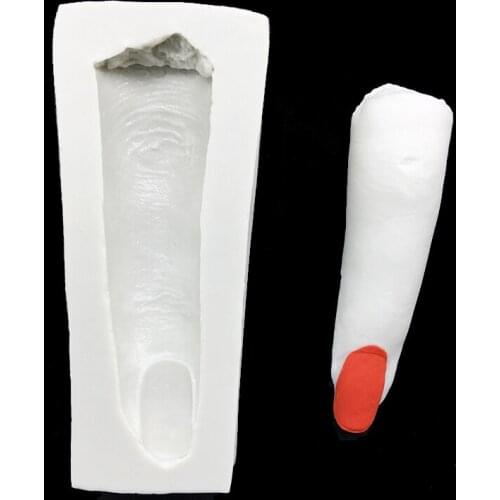 Finger Halloween Silicone Sugarcraft Mold Chocolate Cupcake Baking Fondant Cake Decorating Tools