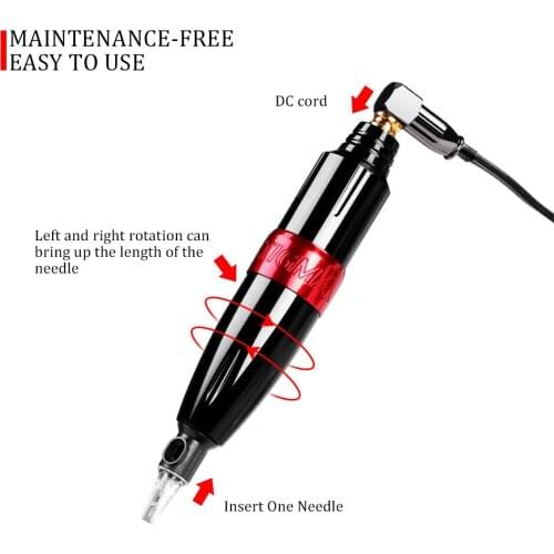 Professional Tattoo Machine rotary tattoo machine tattoo pen gun machine permanent make up pen