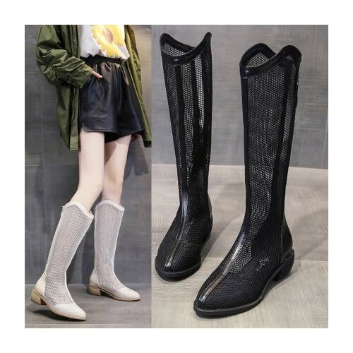 Sandals Women Spring 2021 New Fashion Wild Breathable Hollow Mesh Sandals Women