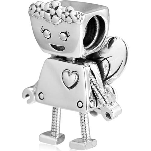 Limited Edition Floral Bella Bot Charm Silver 925 Beads for Jewelry Making Fit Bracelet DIY Gift for Women 02911