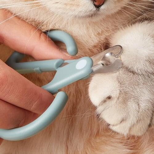 Cat and dog nail clippers, stainless steel nail scissors, safety nail scissors, nail scissors
