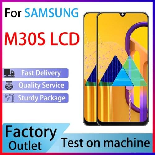 6.4'' LCD Display Touch Screen Digitizer Assembly For Samsung Galaxy M30S M307 M307F Pantalla Repair Parts