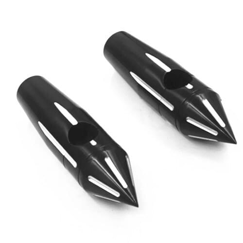 1'' Spike Custom 4'' Rise Billet Handlebar Risers For Harley Honda Yamaha Kawasaki Suzuki Cruiser Chopper Bobber Motorcycle