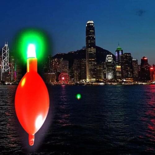 1Pc Portable Luminous electronic Fishing Float Fishing Accessories Float Large Buoyancy Duck Egg Float Sea Fishing Tackle