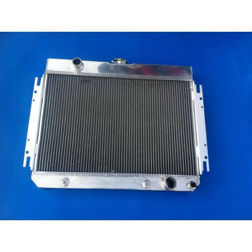 3 Row Aluminum Radiator for 1963-1968 Chevy Impala V8 El Camino 63 64 65 66 67