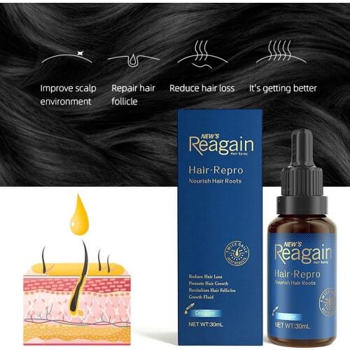 30ml Anti Hair Loss Products Hair Growth Spray Hair Root Growth Solution Liquid for Men Women Hair Regeneration Repair Hair Loss