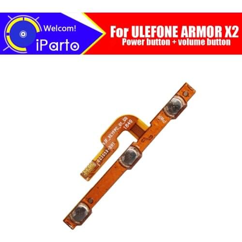 5.5 inch ULEFONE ARMOR X2 FPC Flex Cable 100% Original Power+Volume Button FPC Wire Flex Cable repair accessories for ARMOR X2