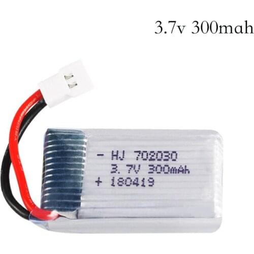 3.7V 300mAh 25C lipo battery For E55 FQ777 FQ17W DFD F180 FY530 U816 U830 Battery For RC Quadcopter Spare Part 702030