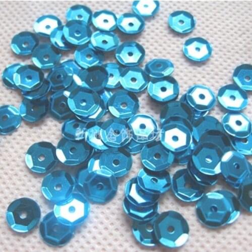 DIY clothing accessories shoes hat accessories,PVC bump sequins 6mm Round sequins