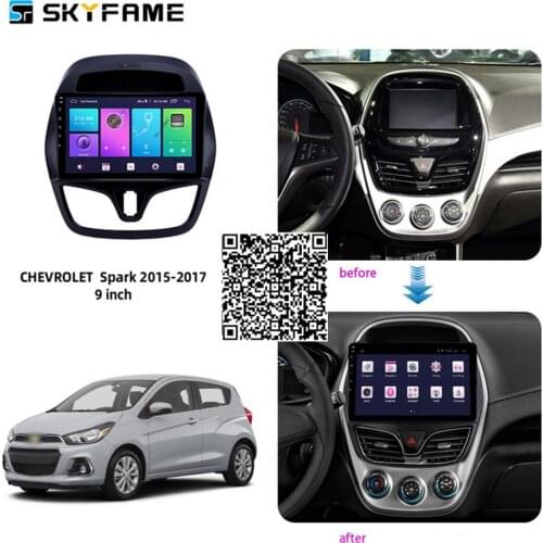 SKYFAME Car Accessories Radio Stereo For Chevrolet Spark M400 2015 2016 2017 Android Multimedia System DSP GPS Navigation Player