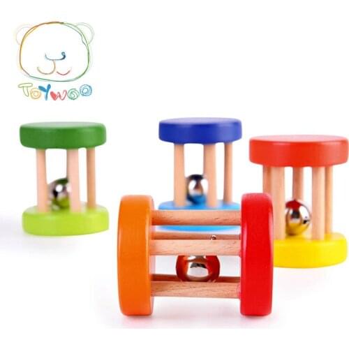 Toy Woo Wooden Noise Maker Hand Clapper For 1~15 Years Old Children Music Early Education Rhythm Kids Toys