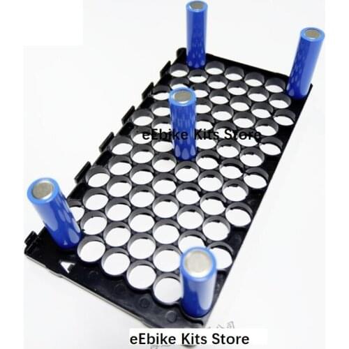 48V E-bike Li-ion battery holder and nickel tape 5P13S battery holder and Ni Plate 48V 15Ah 13S5P 18650 battery holder nickel