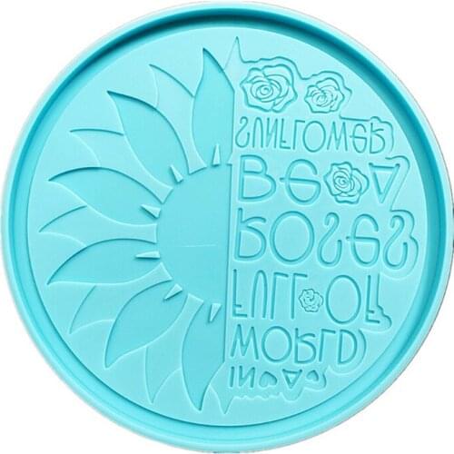 Fruit Tray Molds DIY Resin Coaster Molds Silicone Resin Molds Epoxy Resin Casting Molds for DIY Casting Home Decoration