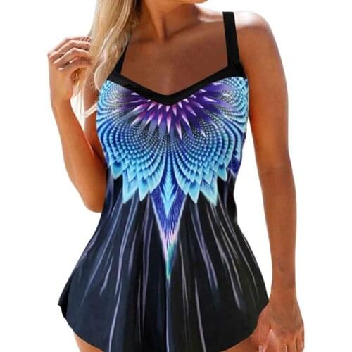 GLANE Large Two-piece Swimwear