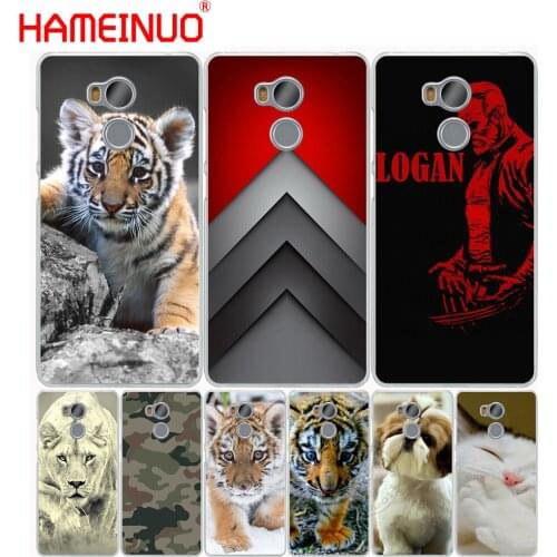 HAMEINUO cute Snow animal lion tiger Cover phone Case for Xiaomi redmi 4 1 1s 2 3 3s pro note 4 4X 4A 5A