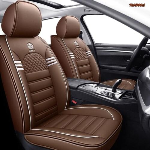 KAHOOL leather car seat covers For renault captur duster logan fluence 2013 kadjar megane laguna auto accessories car seats