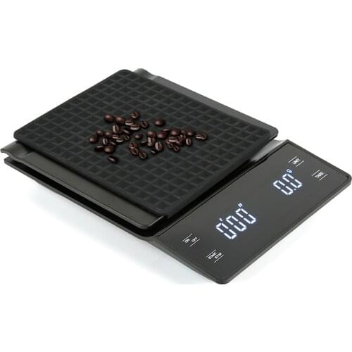 3kg/0.1g Digital Coffee Scale With Timer,LCD Electronic Scales Food Balance Measuring Weight Kitchen Coffee Scales Food Scale