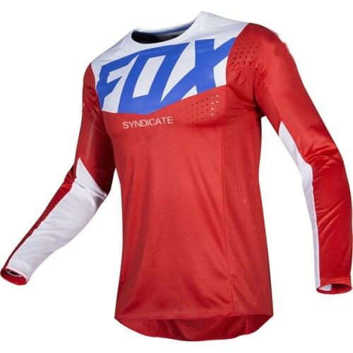 Downhill jersey Motorcycle Cycling Jersey Mountain Bike team MTB Offroad DH MX Bicycle Locomotive Shirt cross country bike wear