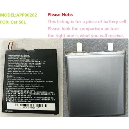 APP00262 New Original Genuine Battery Cell For Caterpillar Cat S61 Battery Cell