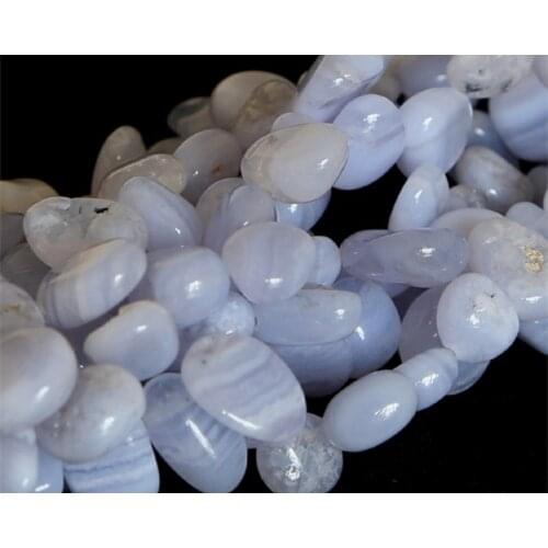 Wholesale Natural Blue Lace Agate Purple Agate Nugget Loose Beads Free Form 8-10mm Fit Jewelry DIY Necklace Bracelets 15" 03007