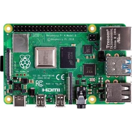 Elecrow Original Raspberry Pi 4B Module with 4GB RAM BCM2711 Quad Core Raspberry Pi 4 Model B WIFI Bluetooth 5.0 for Computer