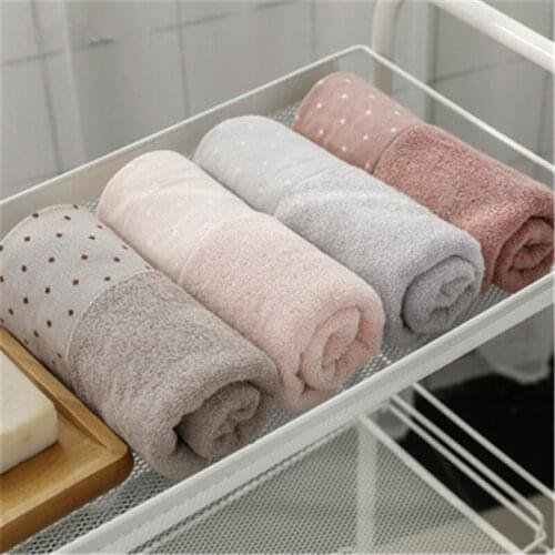 6 Colors Travel Towels 100% Pure Cotton Super Absorbent Face Towel Thick Soft 34*75Cm Shower Bathroom Towels Comfortable