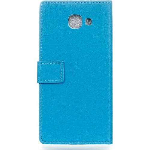 For Samsung galaxy A8 2016 Luxury pu leather stand cover,custer pu leather wallet flip case,can mix color