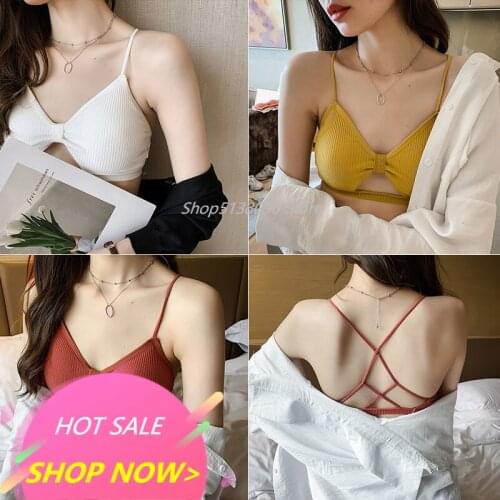 2021 Sexy Lingerie Women Underwear Back Harness anti-light Belt Chest Pad No Rims Wrapped Chest Tube Top Vest Section Female