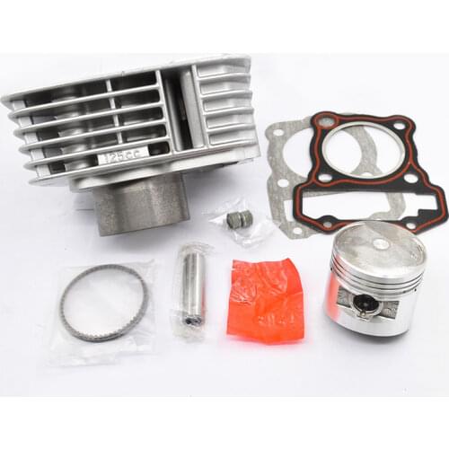 High Quality Motorcycle Cylinder Kit 56mm Bore For SYM M88 XS125-A XS 125 Engine Spart Parts