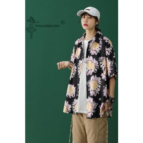 Japanese Style Women Kimono Couple Men Clothing Print Flower Shirt Japan Yukata Coat T-shirts Bra Vest Cardigan Asian Costumes