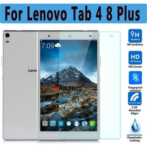 Tempered Glass for Lenovo Tab 4 8 Plus Screen Protector for Lenovo Tab 4 8 Plus Scratchproof Ultra Thin High Clear Screen Glass