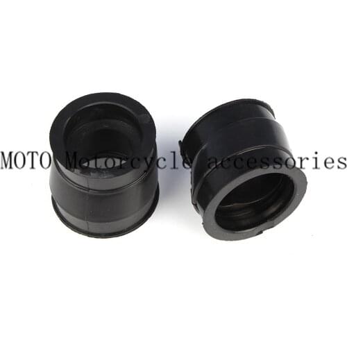 2pcs Carburetor Interface Adapter Intake Manifold For Kawasaki 16065-0051 Ninja 250R EX250 EX250K8F K8F 2008-2012 2009 2010 2011
