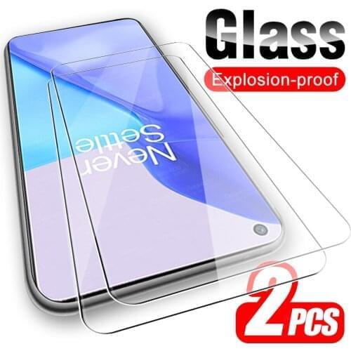 2Pcs Tempered Protector Glass For Oneplus 9 9R 9 8T Protective Screen On One Plus 9 8 R T Phone Clear Safety Screen Cover Film