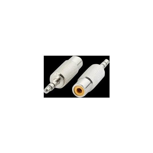 3.5mm Male plug to RCA Female jack 3.5 to AV Audio Connector