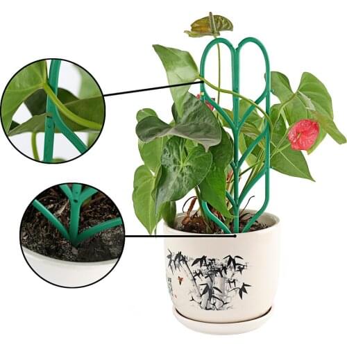 3pcs Durable Ivy Vines Flower Rack Growing Plants Stand Adjustable Plastic Flower Stand Combination Climbing Rattan Plant Holder