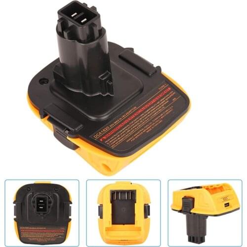 DCA1820 Adapter Converter for DEWALT 18V Tools 20V Max Lithium Ion Battery Power Bank Function Compatible