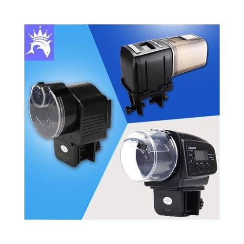 Automatic feeder for aquarium tank of ornamental fish. feeder Aquarium Intelligent Feeding Device Digital LCD Electronic Fish