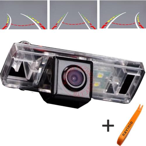 CCD car track camera reversing trajectory for Nissan Sunny/Pahfinder/Citron/Qashqai/X-trail Waterproof NTSC PAL ( Optional)