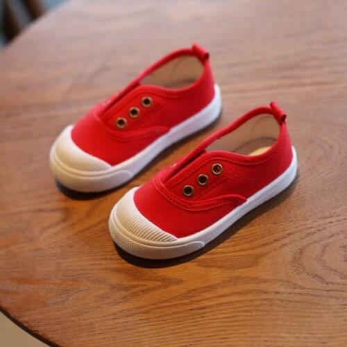 Childrens Shoes 2021 New Baby Canvas Shoes for Boys and Girls Breathable Non-slip Student Shoes Baby Toddler Casual Shoes 21-35