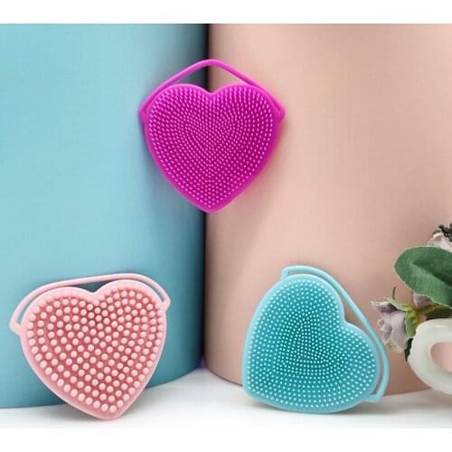 Baby Shampoo Shower Brush Children Silicone Rubbing Mud Massage Body Bath Brush Kids Skin Care Nursing Bath Rubbing Supplies