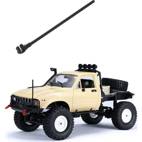 DJ RC Simulation Car Front Bumper Simulation Antenna For WPL-D12 1/10 Tracked RC Car Parts