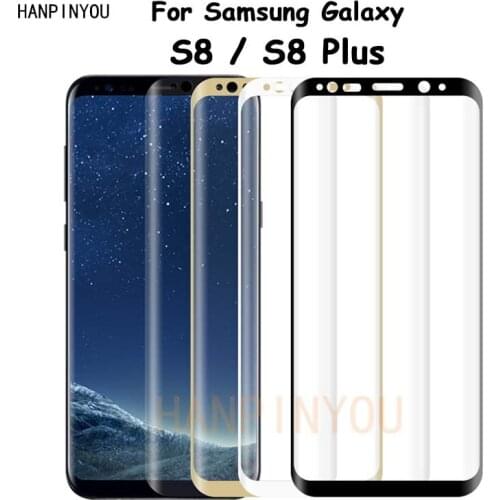 For Samsung Galaxy S8 / S8Plus Plus 9H Ultra Thin 3D Curved Full Cover Hard Front Tempered Glass Film Screen Protector Guard