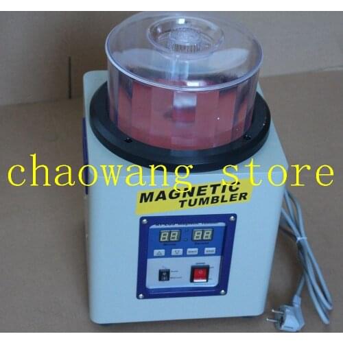 KT-205 Rotary Polishing machine Magnetic Tumbler Jewelry Tools Rotary Tumbler