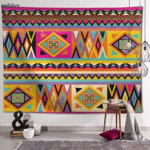 Custom Tapestry African Culture Printed Large Wall Tapestries Hippie Wall Hanging Bohemian Wall Art Decoration Room Decor