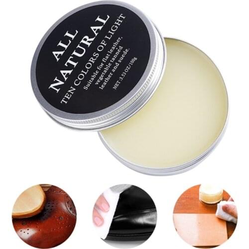 100ml Mink Oil Cream for Shoes Bags Leather Care Cream Practical Leather Repair Maintenance Cream Leathercraft Accessories
