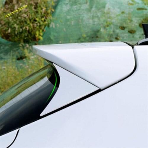 Lapetus Rear Trunk Tail Spoiler Triangle Windshield Decorative Cover Trim Fit For Hyundai Tucson 2016 - 2020 Auto Accessories